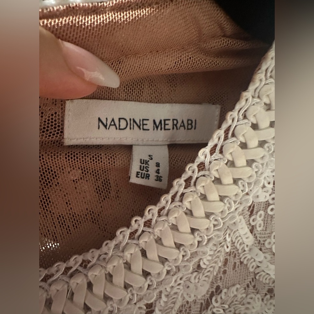 NADINE MERABI Elegant Lace Jumpsuit - Picture 6 of 6